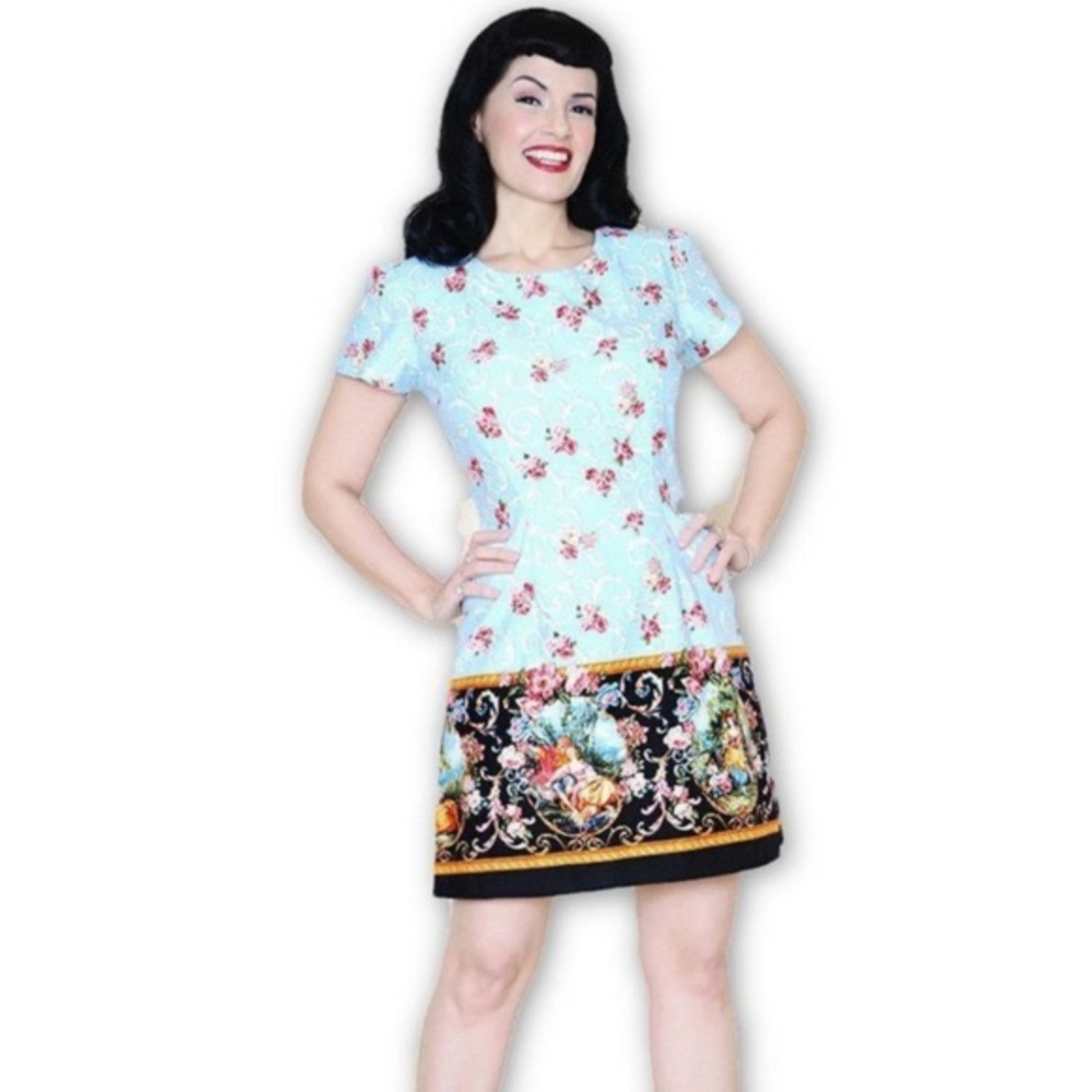 Bernie Dexter Beautiful blue floral Size Medium